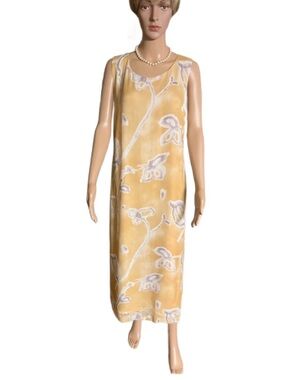 Marsel~ Women’s Size 34 (Medium) Gold Maxi Sleeveless Dress